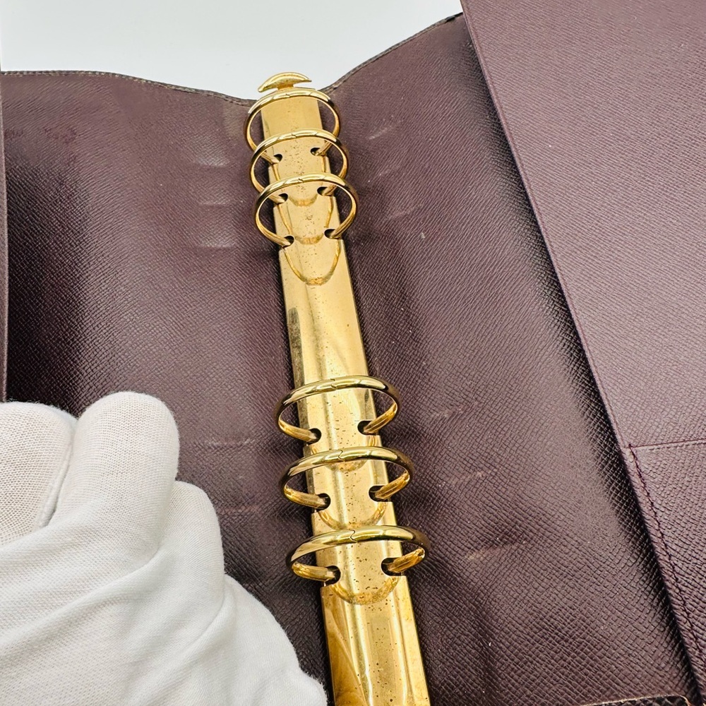 Louis Vuitton Large Taiga Agenda Pm Clutch binder - Picture 15 of 15